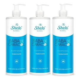 Crema Antiestrías Baba De Caracol Sheló Nabel 2.85l 3 Pz