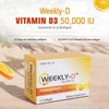 Weekly-D Vitamin D3 50,000 IU | 12 Vitamin D3 Softgels