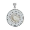LES POULETTES BIJOUX - Sterling Silver 925 Pendant Disc and