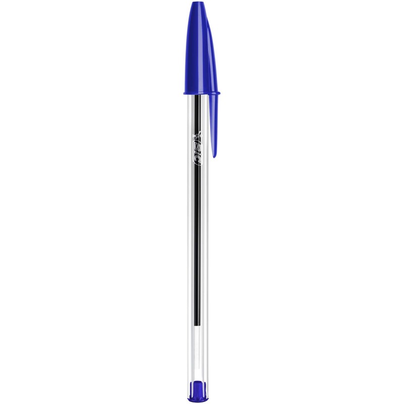 Bic Cristal Original Ballpoint Pens Medium Point 1.0mm Blue Pack