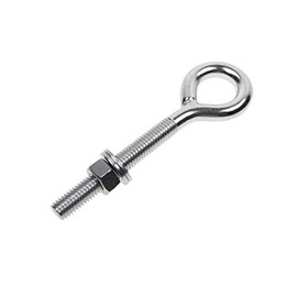 3/8" X 6" 316 Stainless Steel Eye Bolt, Working Load Limit 1000 lb: 1, 2, 5, 10, 20 pcs (2)