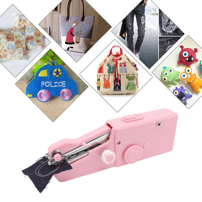 Handheld Sewing Machine Smoothing Stitching Portable Electric Sewing Tool for