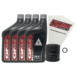 Cyclemax Oil Change Kit compatible with 2014-2018 Honda CTX700 N/D