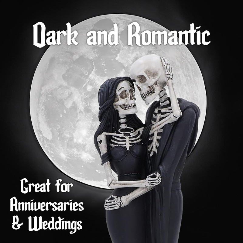 Nemesis Now Eternal Embrace 24cm, Resin, Gothic Wedding Giftware, Skeleton