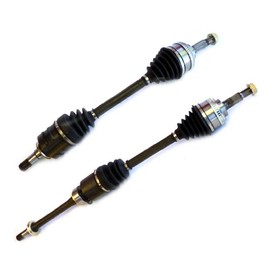 DTA TO87618760A front Left Right Pair - 2 New Premium CV Axles (Drive Axle Assembly) Compatible With 1992-2001 Toyota Camry, 4cyl Automatic