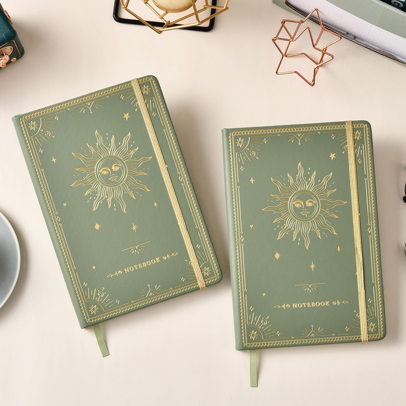 Artfan Ruled Notebook/Journal – Premium Thick Paper Faux Leather Classic