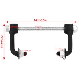 XLTOK Motorcycle 2" Gas Tank Lift Riser Kit Fit for Harley Sportster Nightsters Iron 883 XL883 1200 48 72 1995-2021 Replacement Steel Gas Tank Lift Risers Kit