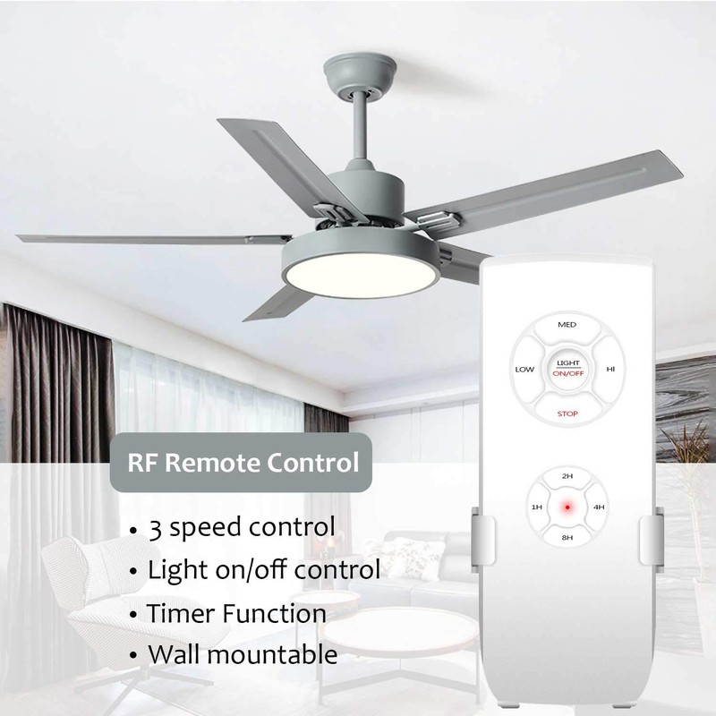 2 Pack Small Size Universal Ceiling Fan Remote Control Kits,