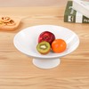 AKICTE Ceramic Fruit Bowl, 10 Inch White Fruit Bowl For