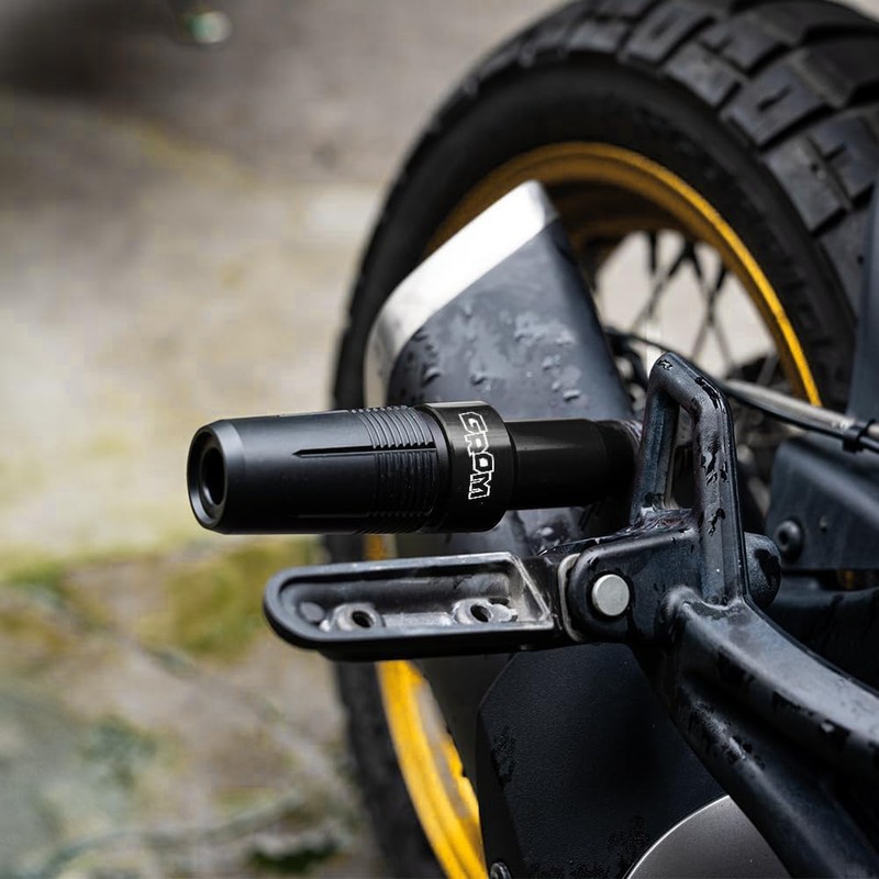 ZYAKOMO Motorcycle CNC Exhaust Slider Compatible with MSX125 GROM 2025