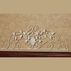 Touch of Class Perry Ivory Scrollwork Door Topper 47 Inches