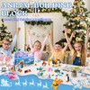 Christmas Advent Calendar 2024 Ocean Animals Building Blocks for Kids,
