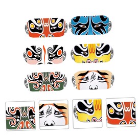 Operitacx 6 Stück Webcam Abdeckung mit Beijing Gesichtsmuster Privatsphäre Schutz für Laptop Pc Ultradünner Slide Blocker für Sicheren Datenschutz Kompatibel mit Smartphones