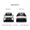 Xpismii 8 Piece 6000K White FJ Cruiser LED Interior Light