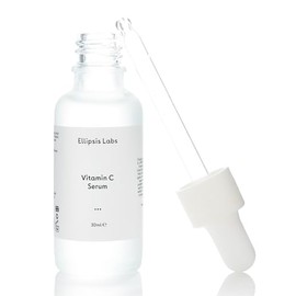 Ellipsis Labs Vitamin C Serum - Vegan Antioxidant Serum Brightening and Rejuvenating with Ascorbic Acid for Uneven Complexion Fine Lines Collagen Boost Fast Absorption 30ml
