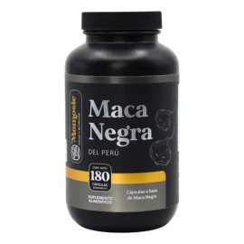 Maca Negra Peruana Organica 1000 Mg Vitalidad Y Rendimiento