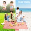 AYBUY Picnic Blanket, 150 x 200 cm, Foldable Camping Blanket