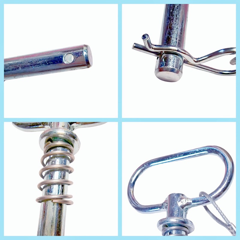 1/2 x 5 1/2 Inch Heavy Duty Steel Hitch Pin
