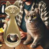 LULLEA Cat Beer Bottle Opener, Cat Gifts for Cat Lovers,