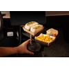 Chameleon360 Insulated Car Cup Holder with Food Table Tray