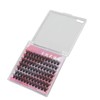 84 Clusters 14mm False Eyelashes D Curly Dense Hair DIY