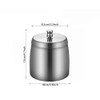 Large Stainless Steel Ashtray Smokeless, Odorless Thickened Windproof Ashtray with