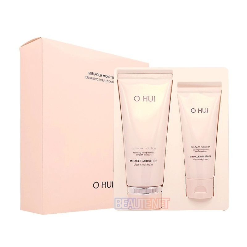 오휘 미라클 모이스처 클렌징 폼 기획세트 200ml+100ml O Hui Miracle
