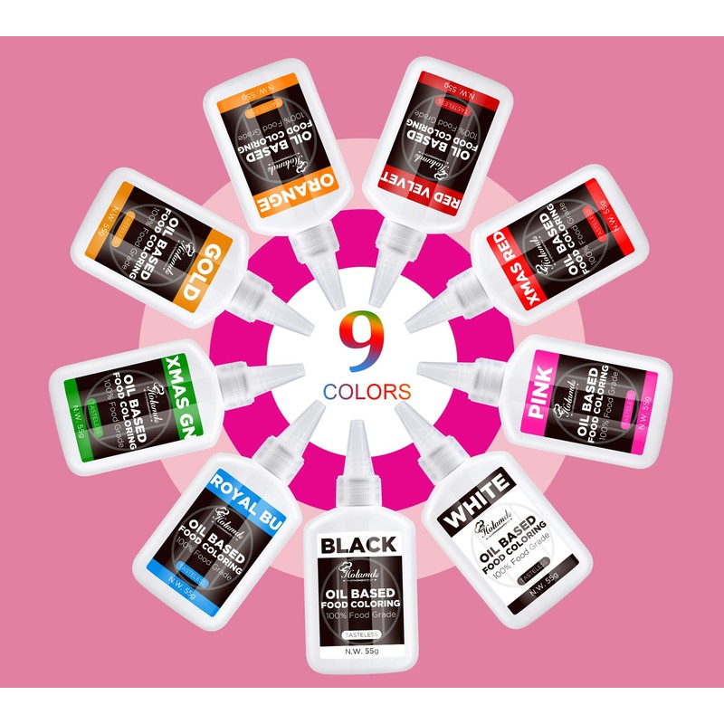 food coloring Oil based Black, 55g