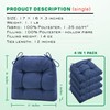 SQUARE MOON Chair Cushions for Dining Chairs, 3 Inch Thick