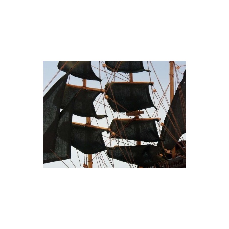 Blackbeard's Queen Anne's Revenge 20" - Wooden Pirate Ship -