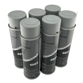 TRANSTAR 4603 - 2 in 1 PRIMER - GRAY  15oz. - 6 CANS - FREE SHIPPING