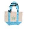 Trader Joe's Mini Pastel Canvas Tote Bag Adult (Qty 1)