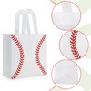 12 Pieces Baseball Gift Bags with Handle, Reusable Non Woven