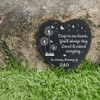 Generic Dad Memorial Slate Stone| Stepping Slate Stone for Loss