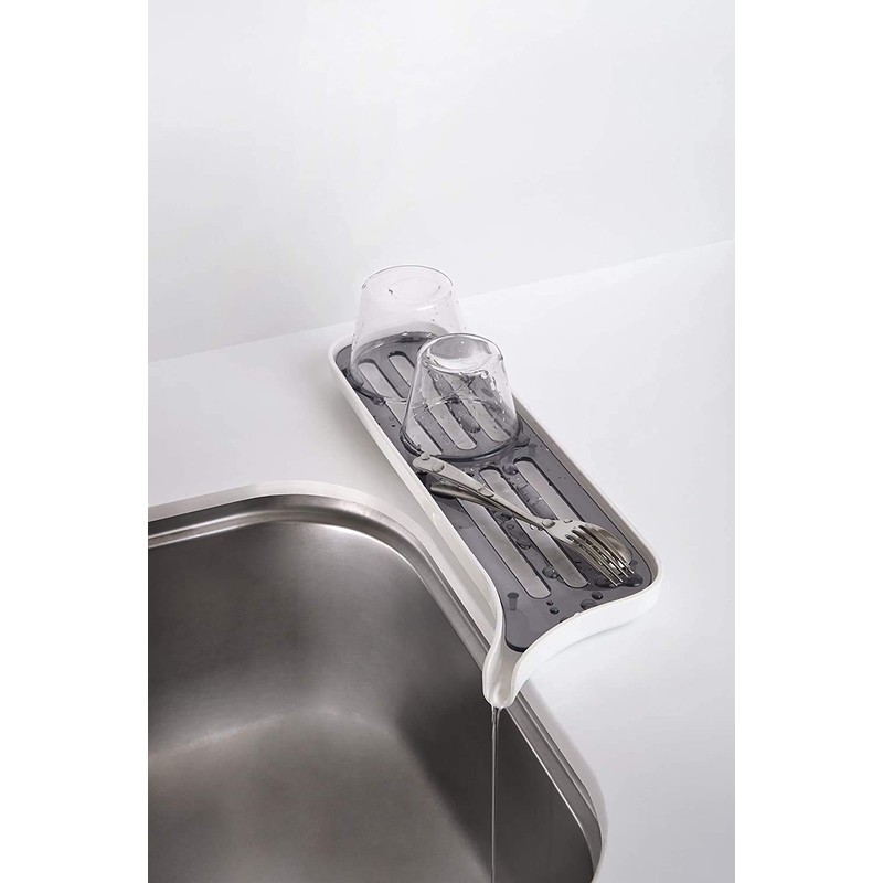 Ohe Dish Drainer, White, Approx. Length 14.4 x Width 4.9