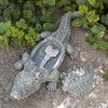 TB TIBAG Hide A Key Outside Crocodile Statue Key Hider,