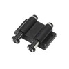 2Pcs Black Drawer Push to Open Catches with Fixing Screws,