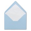 25 x envelopes in Light Blue - envelopes in DIN