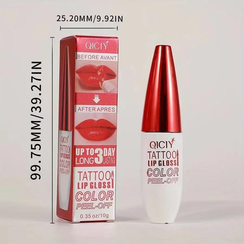 Tear off Glossy lipstick, natural Moisturizer , not easy to