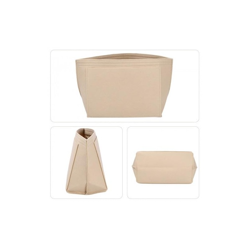 Wisebom Bag Insert Organizer for Longchamp, Felt Purse Organizer with
