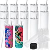 Joyclub 20oz Sublimation Tumblers Bulk 16 Pack Tumblers Blanks Flat