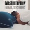 Pillow Guy Firm Density Side/Back Sleeper, Down Alternative Pillow with