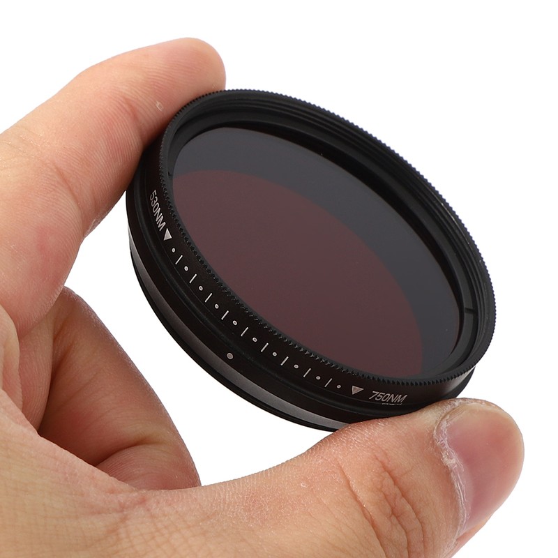 FOTGA Adjustable IR Filter Integrated Practical for Infrared Photography Creation46mm