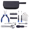 WINTOWIN Upgarded 29PCS Compact Motorbike Tool Sets, Motorcycle Repair Toolkit