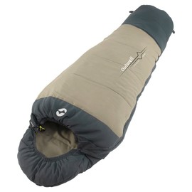 Outwell Convertible Junior Olive Sleeping Bag, Cream, Grey, One Size