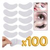 Parches Con Gel Colágeno Para Extensiones De Pestañas 100 Pares