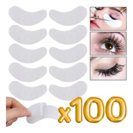 Parches Con Gel Colágeno Para Extensiones De Pestañas 100 Pares Hidratantes