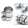 Exhaust Clamp Pipe Connector, Exhaust Clamp Stainless Steel Pipe Connector,
