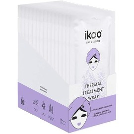 ikoo Hair Detox & Balance Thermal Treatment Wrap, Made for Excessively Dry or Damaged Hair, Deep Conditioning, Deeply Hydrates & Strengthens - 15 Pack
