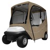 Classic Accessories Fairway Short Roof 2-Person Travel Golf Cart Enclosure,
